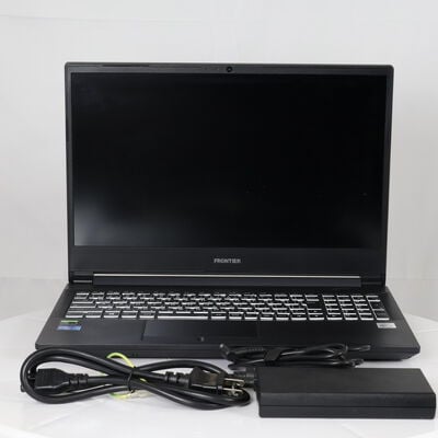 【通販センター】中古  インバースネット FRONTIER FRXN470(Intel Core i7 10750H/32GB DDR4 (PC4)/SSD500GB/なし/NVIDIA GeForce RTX 2060 6GB/16/1920x1080/Wi-Fi/W11H64 MAR) 203615 