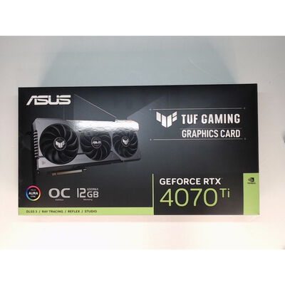【前橋ｲﾝﾀｰｱｶﾏﾙ店】中古  ASUS TUF-RTX4070TI-O12G-GAMING (RTX4070Ti 12GB) 154193 