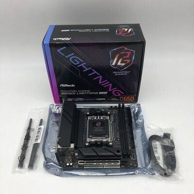 【大分店】中古  ASRock B650I Lightning WiFi (B650 AM5 mITX DDR5) 168278 