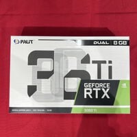 中古  Palit RTX3060Ti Dual NE6306T019P2-190AD (RTX3060Ti 8GB) 144198 