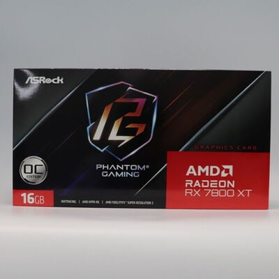 【札幌店】中古  ASRock RX7800XT PG 16GO RX7800XT Phantom GamingOC (RX7800XT 16GB) 162733 