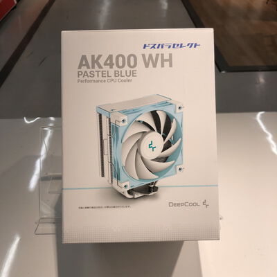 【姫路店】中古  DEEPCOOL AK400 WH PASTEL BLUE(1150-1700 AM4) 4740000790 