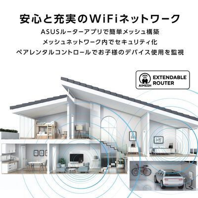 ASUS  RT-BE92U (11be 無線LANルーター) 