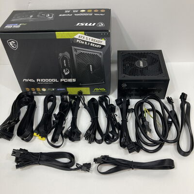 【神戸・三宮店】中古  MSI MAG A1000GL PCIE5 (ATX3.1 1000W 80+G CyG P) 3430005963 
