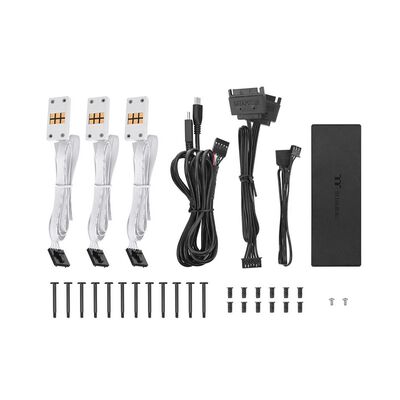 Thermaltake  TS120 EX RGB 3Pack Fan White CL-F207-PL12SW-A (120mm ホワイト 3個パック) 