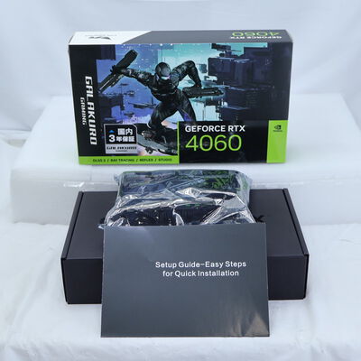 【通販センター】中古  玄人志向 GG-RTX4060-E8GB/SF (RTX4060 8G) 175575 