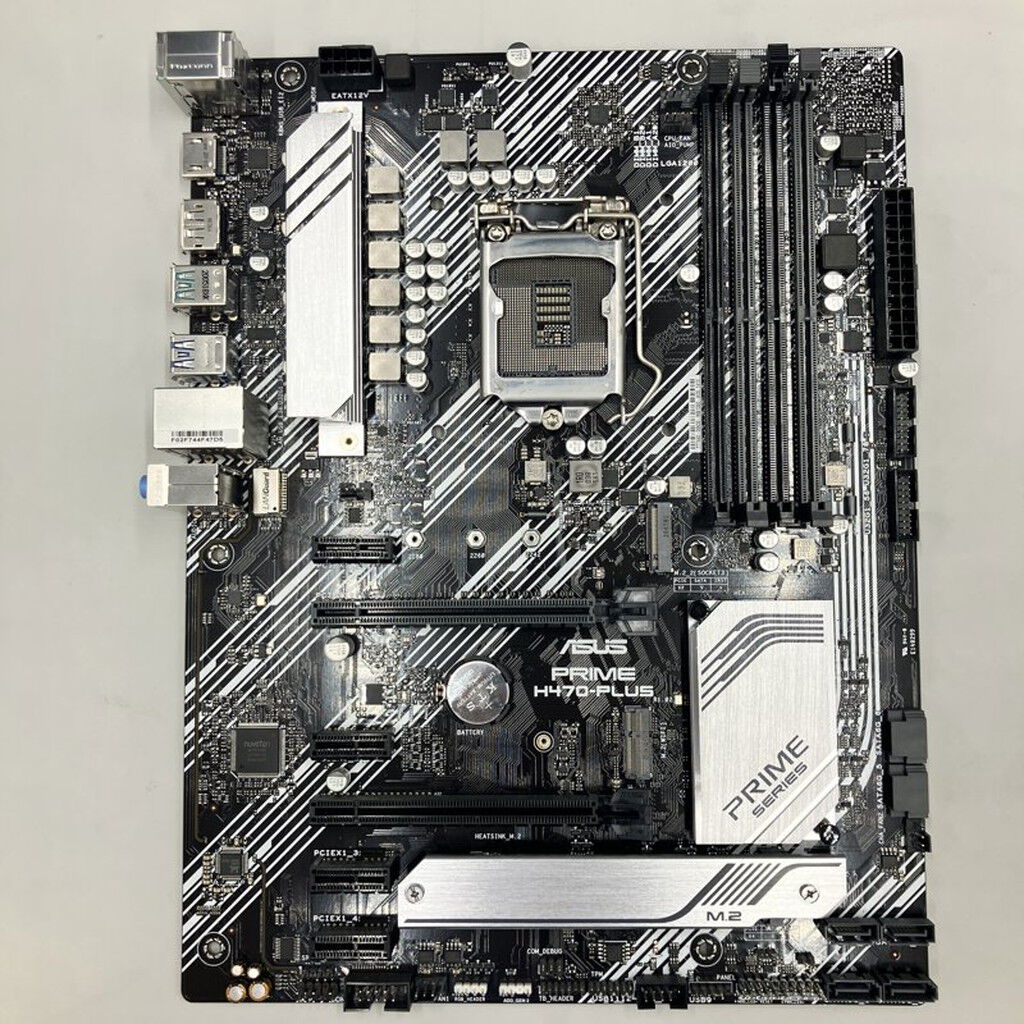 ASUS PRIME H470M-PLUS 中古 動作確認済み 中古 ASUS PRIME H470-PLUS (H470 1200 ATX DDR4) 142783 （371882
