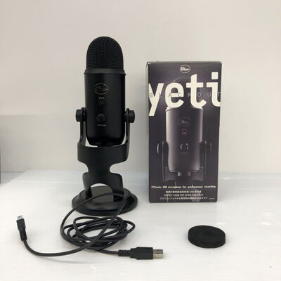 【徳島住吉店】中古  Logicool BM400BK (Blue Microphones Yeti ブラックアウトエディション) 5230000927 