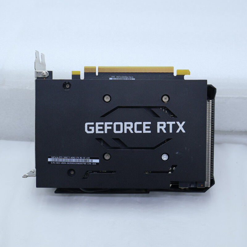 中古 MSI GeForce RTX 3060 Ti AERO ITX 8G OC LHR（RTX3060Ti 8GB