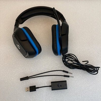【京都店】中古  Logicool G431 (有線 7.1サラウンドサウンド ゲーミングヘッドセット) 146997 