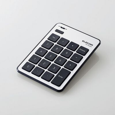 エレコム  TK-TBPM01SV (mac用Bluetooth薄型テンキーパッド) 
