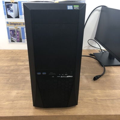 【宮崎恒久店】中古  GALLERIA ZZ(i9 9900K/32GB/SSD1TB+1TB/HDD3TB/RTX2080Ti/W11H) 5160000654 