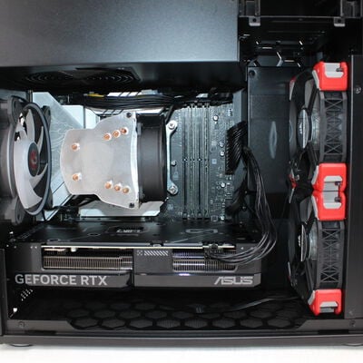 【通販センター】中古  mouse E-GG+(Intel Core i7 13700F/32GB DDR5 (PC5)/SSD256GB/DVDマルチ/NVIDIA GeForce RTX 4070 12GB/W11H64 MAR) 195196 
