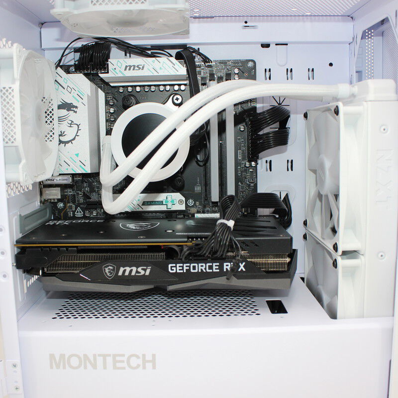 白のPC ryzen5 9600x 3060ti  32GB 🤍ALL-WHITE🤍 1440p/1080p BEAST 💚RTX 3060ti 🧡Ryzen 5 7600x | 1TB