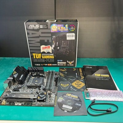 【静岡東瀬名店】中古  ASUS TUF GAMING B550M-PLUS (B550 AM4 mATX DDR4) 142911 