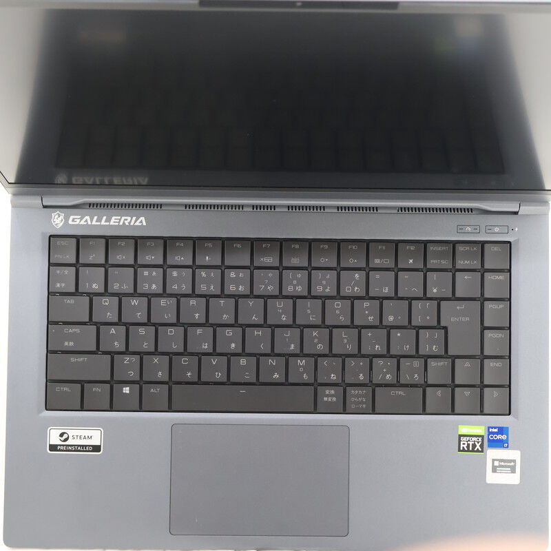 中古 THIRDWAVE GALLERIA UL7C-R36(Intel Core i7 11800H/16GB DDR4