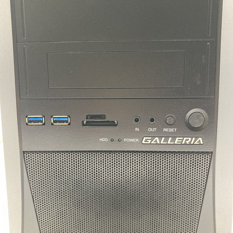 中古 GALLERIA ZZ(i9 9900K/32GB/SSD500GB/RTX2080Ti/W11H