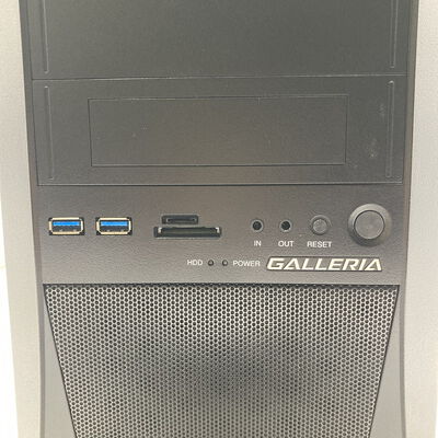 【白山FM松任店】中古  GALLERIA ZZ(i9 9900K/32GB/SSD500GB/RTX2080Ti/W11H) 4950000701 
