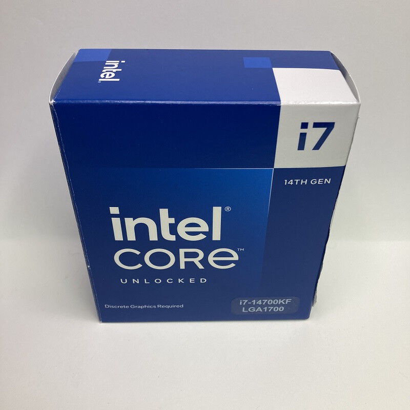 Intel Core i7 14700kf 本体のみ Intel Core i7-14700KF 第14世代 CPU