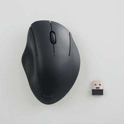 エレコム  M-SH11MBSKXBK (SHELLPHA USB無線/Bluetoothマウス[3ボタン/Sサイズ] ブラック) 