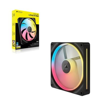Corsair  iCUE LINK LX140-R RGB Single Reverse Fan Expansion CO-9051051-WW (1個パック ブラック) 