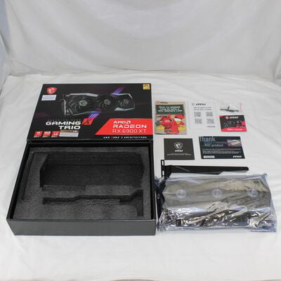 中古  MSI Radeon RX 6900 XT GAMING X TRIO 16G（RX 6900 XT 16GB） 3480032103 