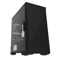 ZALMAN  Z1 Iceberg Black (MicroATX ガラス ブラック) 