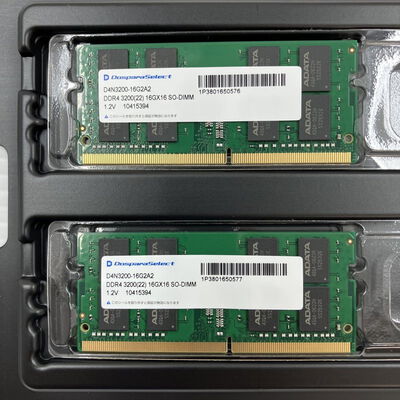 【秋葉原本店】中古  ﾄﾞｽﾊﾟﾗｾﾚｸﾄ D4N3200-16G2A2(DDR4 PC4-25600 SO16GBx2) 3410014194 