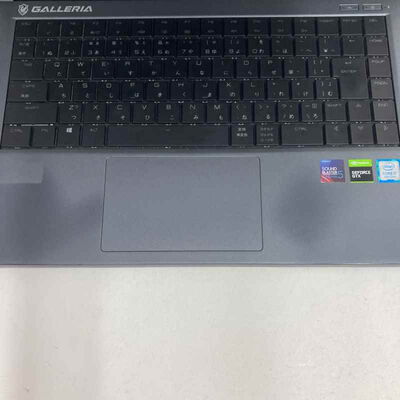 【八王子店】中古  THIRDWAVE GALLERIA GCR1660TGF-QCG(i7-9750H/32GB/SSD512GB+2TB/なし/GTX1660Ti 6GB/15.6/1920x1080/W10H) 1230009859 