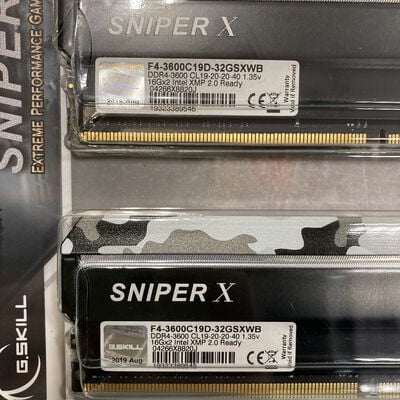 【富山本郷店】中古  16GB 2枚組(合計32GB) PC4-28800/DDR4-3600 デスクトップ用 190910 