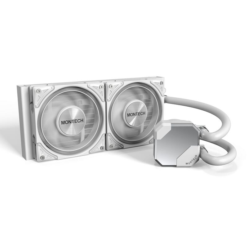 MONTECH HyperFlow Silent 240 White ｜ パソコン通販のドスパラ