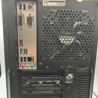 【新潟店】中古  GALLERIA KT(i7 9700K/16GB/SSD512GB/HDD2TB/RTX3070/W11H) 3290007412 