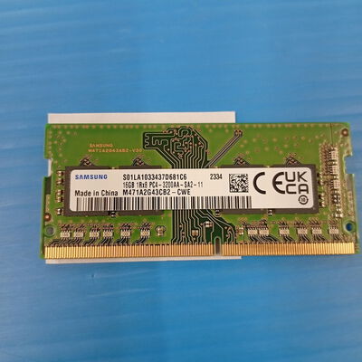 【大須店】中古  DDR4 PC4-25600 16GB SODIMM ノート用 148254 