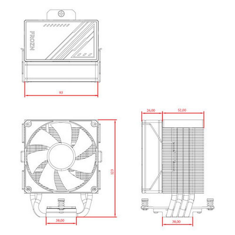ID-COOLING FROZN-A400-BLACK ｜ パソコン通販のドスパラ【公式】