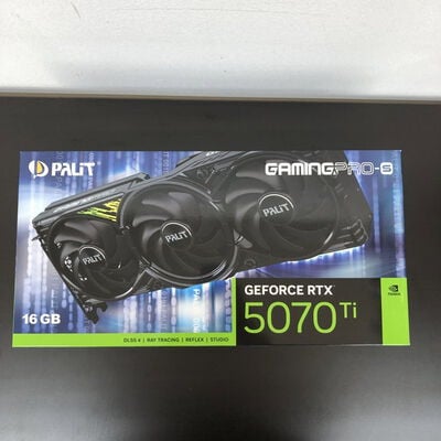 【長野稲里店】中古  Palit NE7507T019T2-GB2031U(RTX5070Ti 16GB GamingPro-S) 188931 