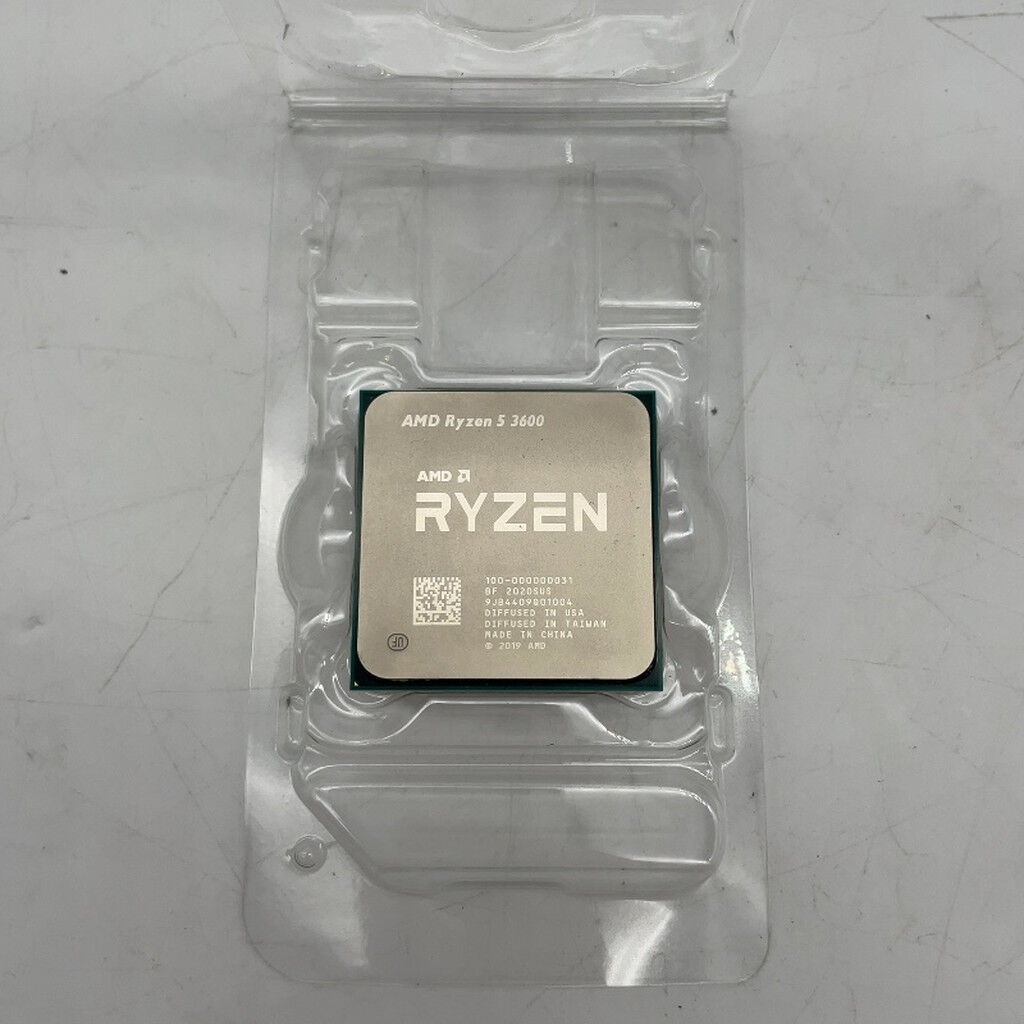 中古 AMD Ryzen 5 3600 (AM4/3.6/35M/C6/T12/65W) 140027 （400187