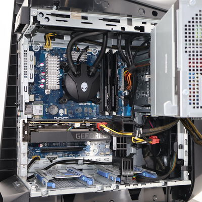 【通販センター】中古  DELL Ailienware Aurora R10(AMD Ryzen 5 5600X/16GB DDR4 (PC4)/SSD500GB/なし/NVIDIA GeForce RTX 3060 Ti 8GB/W11H64 MAR) 201500 