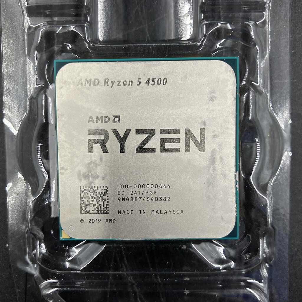 〔中古〕AMD Ryzen5 4500 CPU 中古】AMD Ryzen 5 4500 動作確認済み】AMD Ryzen 5 4500 CPU AM4 ② ほぼ
