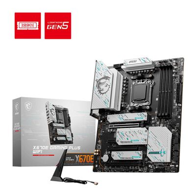 MSI  X670E GAMING PLUS WIFI (X670E AM5 ATX) 