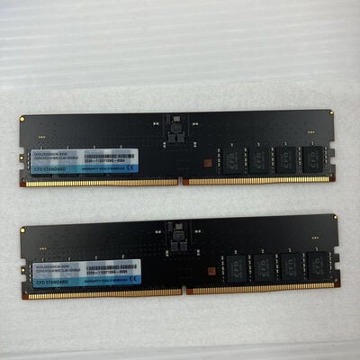 【秋葉原本店】中古  32GB 2枚組(合計64GB) PC5-41600/DDR5-5200 デスクトップ用 190870 