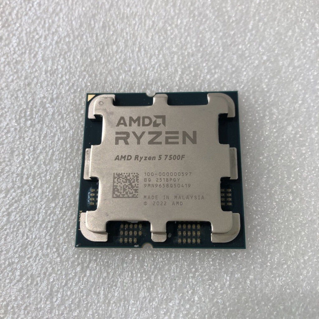 中古 AMD Ryzen 5 7500F (AM5/3.7GHz/38M/C6/T12/65W) 1460029511