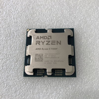 【甲府飯田店】中古  AMD Ryzen 5 7500F (AM5/3.7GHz/38M/C6/T12/65W) 1460029511 
