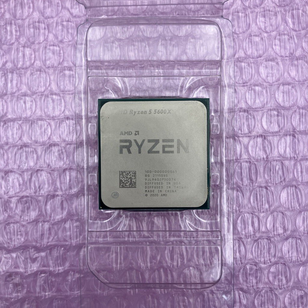 中古 AMD Ryzen 5 5600X (AM4/3.7/35M/C6/T12/65W) 143916 （369235