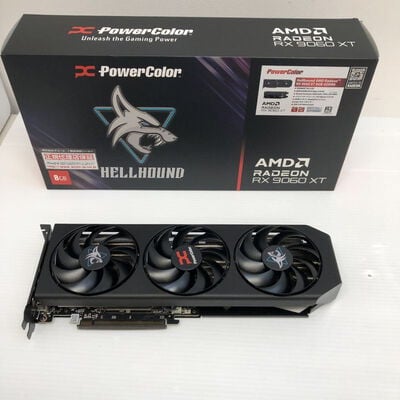 【徳島住吉店】中古  PowerColor RX9060XT 8G-L/OC (RX9060XT 8G) 179891 