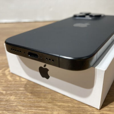【富山本郷店】中古  【国内版SIMフリー】Apple iPhone15 Pro 6.1インチ 128GB ブラックチタニウム MTU73J/A 161186 