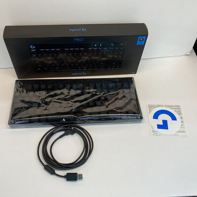 【京都店】中古  Logicool G-PKB-002CK (有線 ｹﾞｰﾐﾝｸﾞｷｰﾎﾞｰﾄﾞ) 158801 
