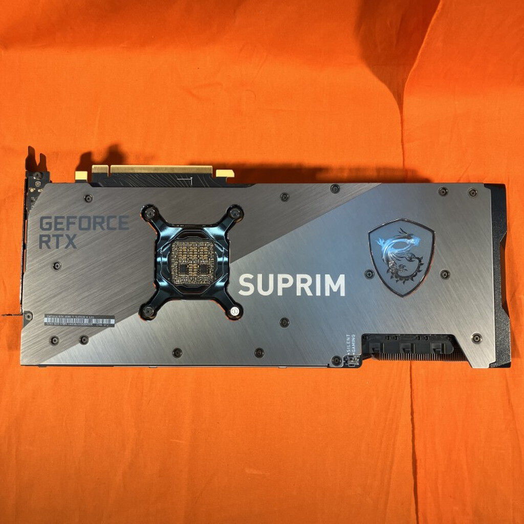 中古 MSI GeForce RTX 3080 Ti SUPRIM X 12G（RTX3080Ti 12GB