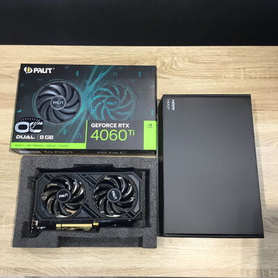 【松山環状枝松店】中古  Palit NE6406TT19P1-1060D (RTX4060Ti Dual OC 8G) 175563 