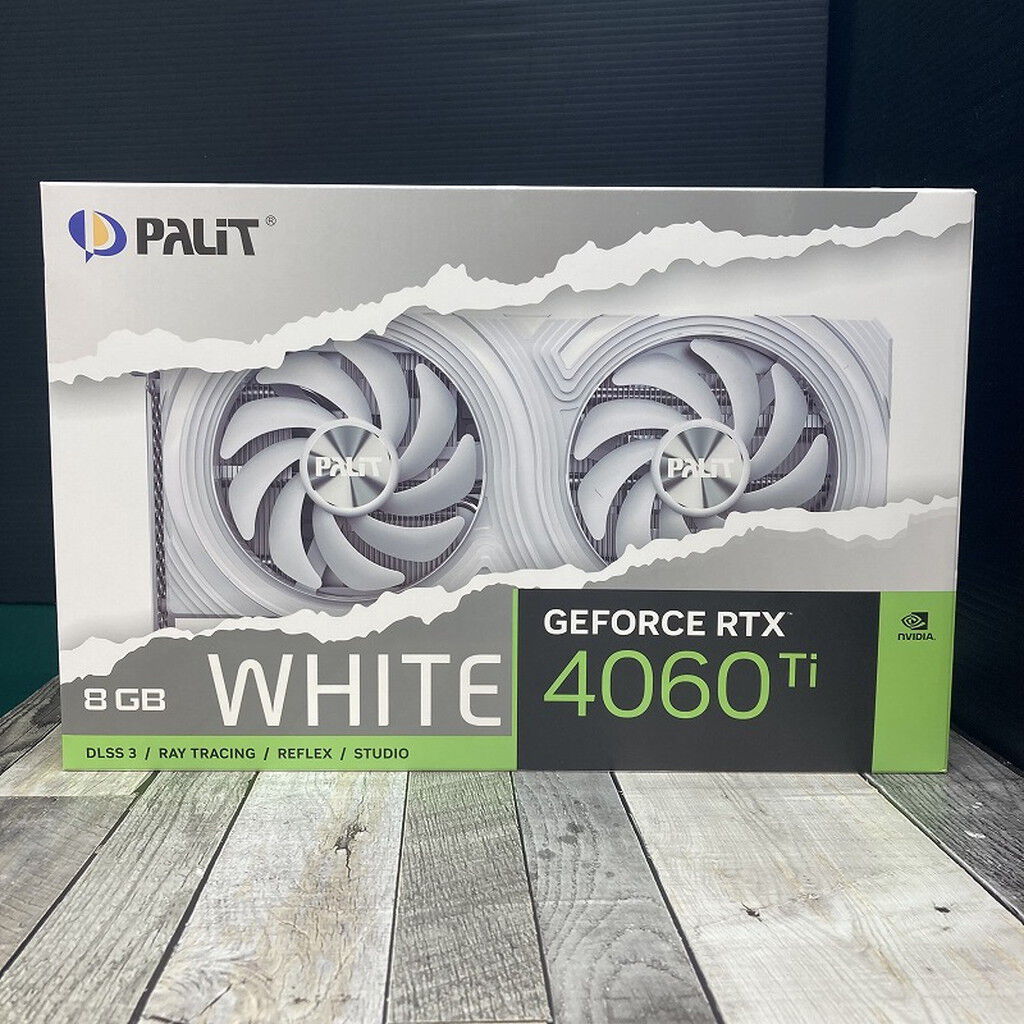 中古 Palit NE6406T019P1-1048L(RTX4060Ti WHITE 8G) 175561