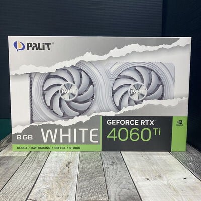 【広島店】中古  Palit NE6406T019P1-1048L(RTX4060Ti WHITE 8G) 175561 